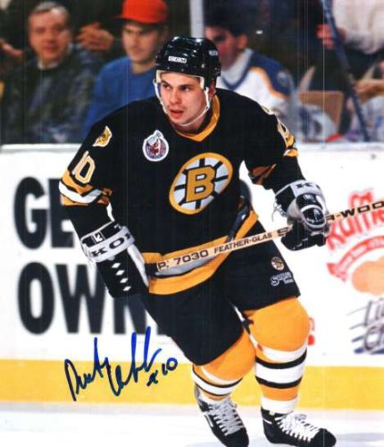Dmitri Kvartalnov Autographed Signed 8X10 Boston Bruins Photo - Autographs 