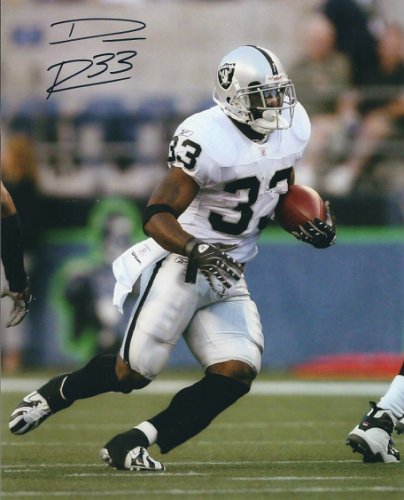 Dominic Rhodes Autographed Signed 8X10 Oakland Raiders Photo - Autographs