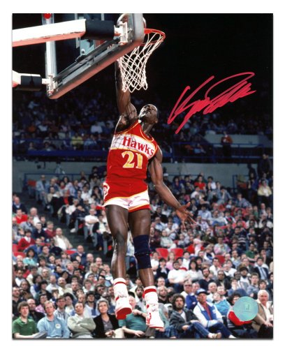 Dominique Wilkins Autographed Atlanta Hawks Nike NBA 75th Anniversary – BG  Autographs