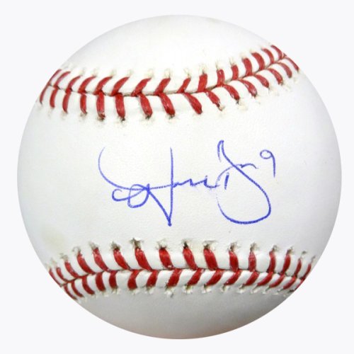 Domonic Brown Autographed Official MLB Baseball Philadelphia Phillies PSA/DNA