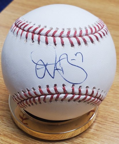 Domonic Brown Autographed Signed Official Rawlings Major League Baseball - Autographs