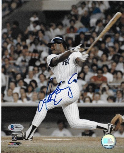 Don Baylor Autographed New York Yankees 8X10 Photo Beckett Authenticated
