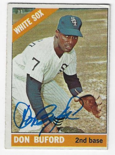 Don Buford Autographed Signed Chicago White Sox 1966 Topps Card - Autographs