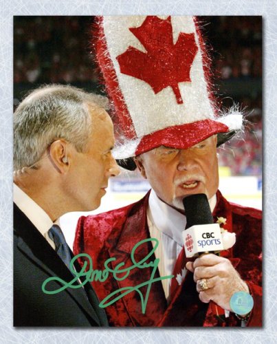 Don Cherry Autographed Signed Hockey Night In Canada 8x10 Photo