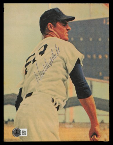 Don Drysdale Autographed Signed 7X9 Magazine Page Photo Los Angeles Dodgers Beckett Beckett Qr #Bm37511 