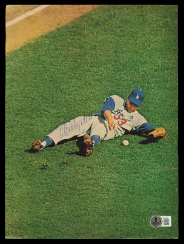 Don Drysdale Autographed Signed 8.5X11.5 Magazine Page Photo Los Angeles Dodgers Beckett Beckett Qr #Bm37265 