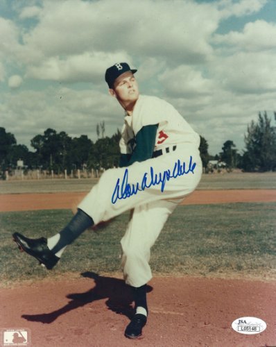 Don Drysdale Autographed Signed 8X10 Brooklyn Dodgers Photo - Autographs 