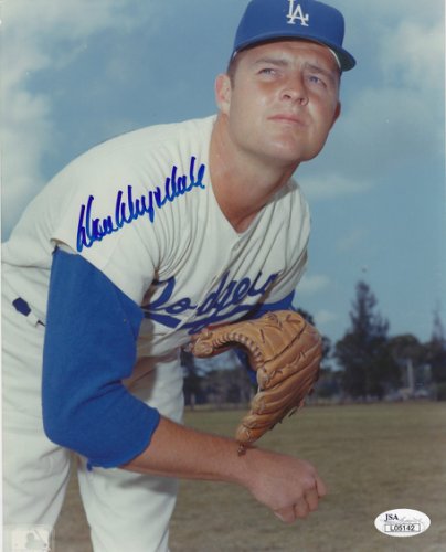 Don Drysdale Autographed Signed 8X10 Los Angeles Dodgers Photo - Autographs 