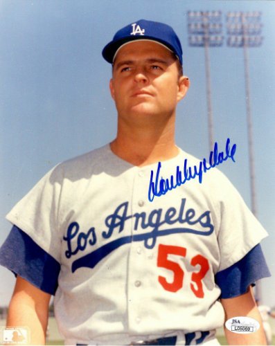 Don Drysdale Autographed Signed 8X10 Los Angeles Dodgers Photo - Autographs 