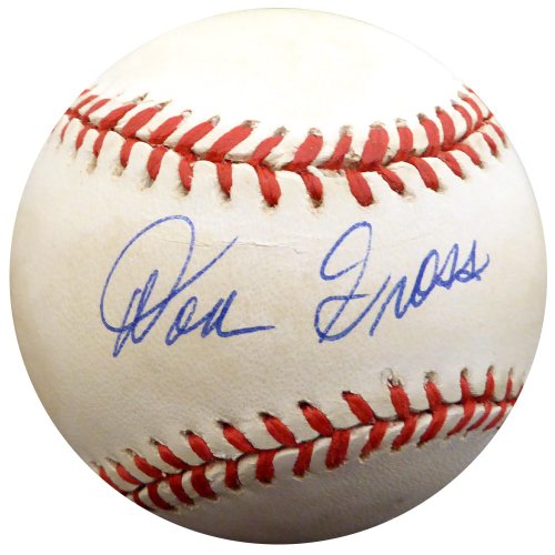 Don Gross Autographed Signed Official Nl Baseball Cincinnati Reds, Pittsburgh Pirates Beckett Beckett 