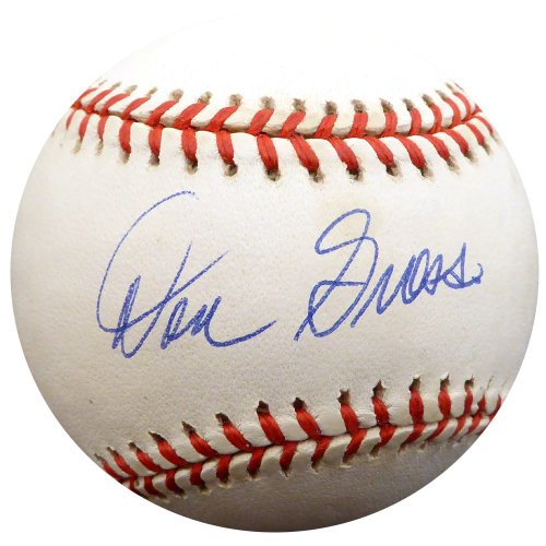 Don Gross Autographed Signed Official Nl Baseball Cincinnati Reds, Pittsburgh Pirates Beckett Beckett 