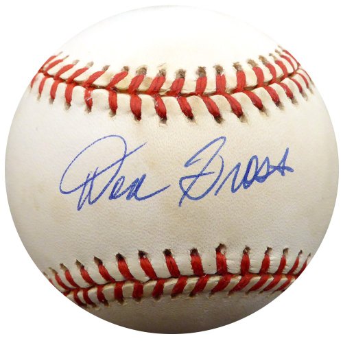 Don Gross Autographed Signed Official Nl Baseball Cincinnati Reds, Pittsburgh Pirates Beckett Beckett 