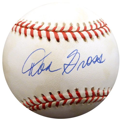 Don Gross Autographed Signed Official Nl Baseball Cincinnati Reds, Pittsburgh Pirates Beckett Beckett 
