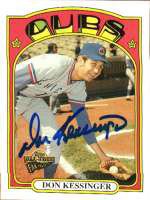Don Kessinger Autographed Signed 2004 Topps Fan Favorites Card - Autographs