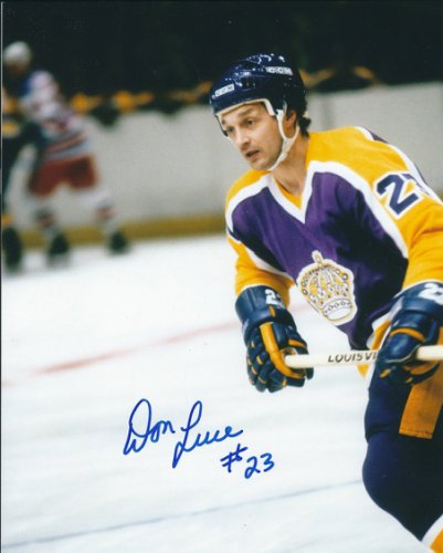 Don Luce Autographed Signed 8X10 Los Angeles Kings Photo - Autographs