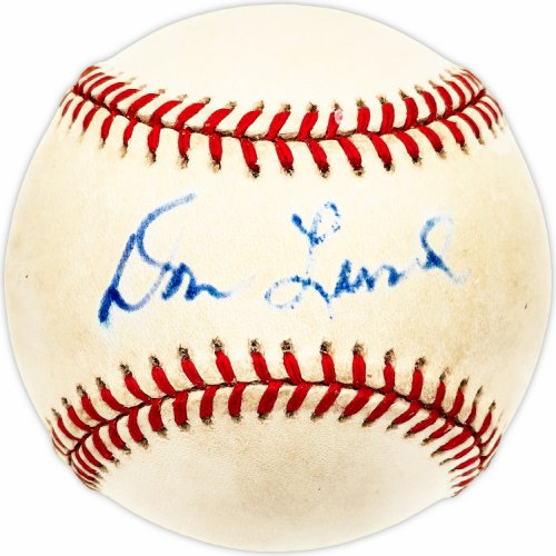 Don Lund Autographed Signed Official Al Baseball Detroit Tigers, Los Angeles Dodgers #226263 