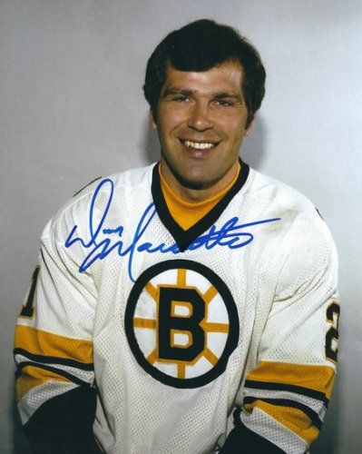 Don Marcotte Autographed Signed 8X10 Boston Bruins Photo - Autographs 