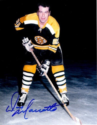 Don Marcotte Autographed Signed 8X10 Boston Bruins Photo - Autographs 