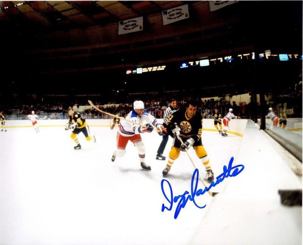 Don Marcotte Autographed Signed 8X10 Boston Bruins Photo - Autographs 