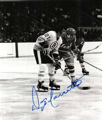 Don Marcotte Autographed Signed Boston Bruins Photo - Autographs 