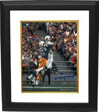 Don Maynard Autographed Signed New York Jets 11x14 Photo Custom Framing 