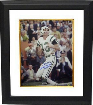 Don Maynard Autographed Signed New York Jets 16X20 Photo HOF 87 Custom Framing 