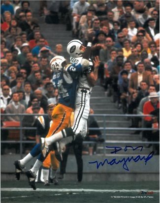 Don Maynard signed New York Jets 11x14 Photo