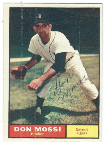 Don Mossi Autographed Signed 1961 Topps Card - Autographs