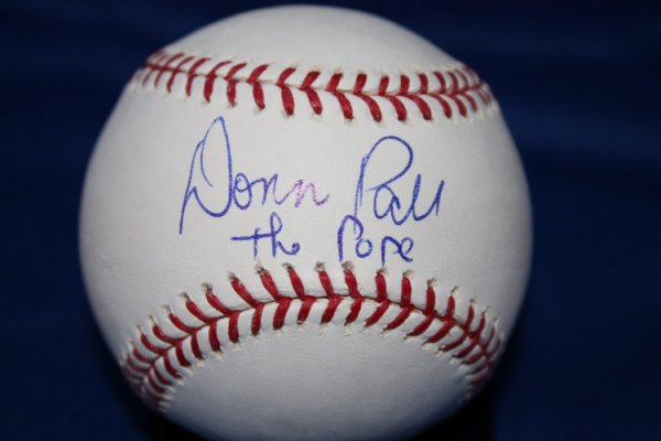 Donn Pall Autographed Signed Official Major League Baseball - Autographs