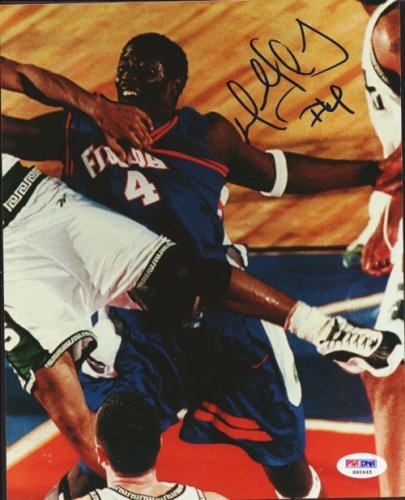 Donnell Harvey Autographed 8X10 Photo Florida Gators PSA/DNA