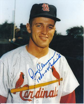 Doug Clemens Autographed Signed 8X10 St. Louis Cardinals Photo - Autographs