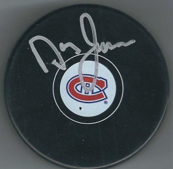 Doug Jarvis Autographed Signed Montreal Canadiens Hockey Puck - Autographs