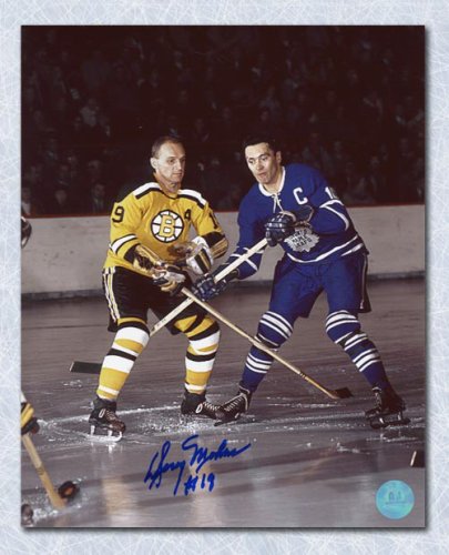 Doug Mohns Autographed Signed Boston Bruins Game Action 8x10 Photo