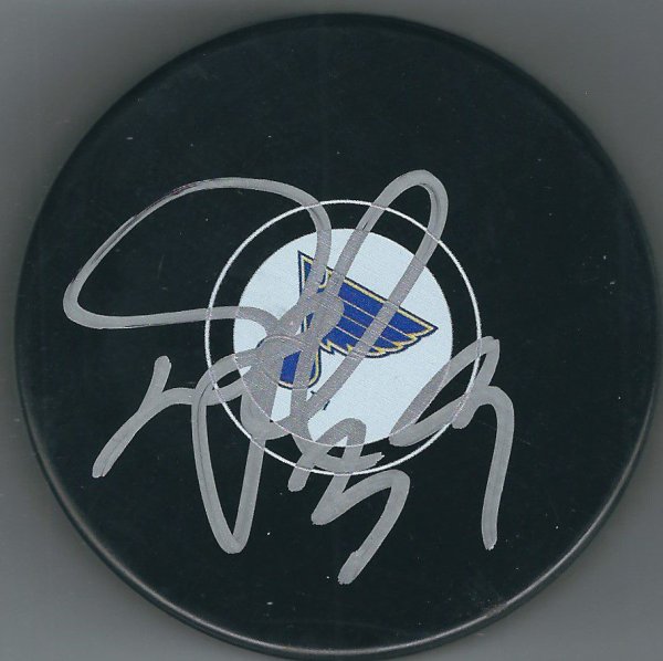 Doug Weight Autographed Signed St. Louis Blues Hockey Puck - Autographs