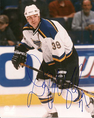 Doug Weight Autographed Signed St. Louis Blues Photo - Autographs