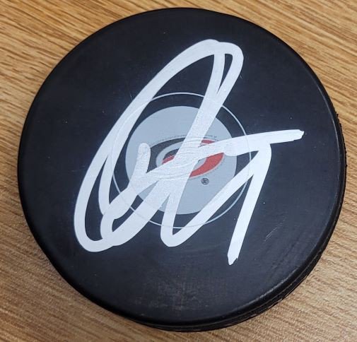 Dougie Hamilton Autographed Signed Carolina Hurricanes Hockey Puck - Autographs