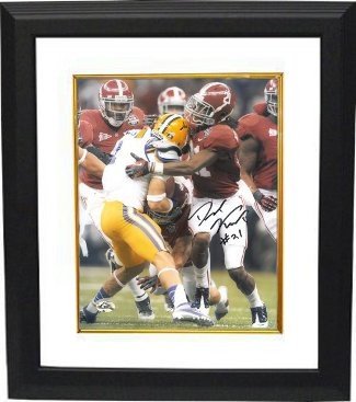 Dre Kirkpatrick Autographed Signed Alabama Crimson Tide 8x10 Photo Custom Framing (BCS National Championship Game) 