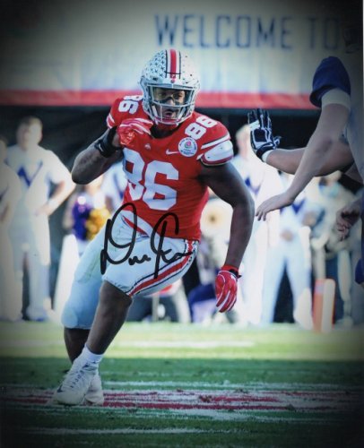 Dremont Jones Ohio State Buckeyes 16-4 16x20 Autographed Signed Photo - Certified Authentic 
