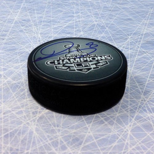 Drew Doughty Los Angeles Kings Autographed Signed 2012 Stanley Cup Puck