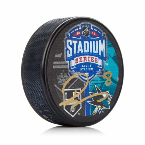 Drew Doughty Los Angeles Kings Autographed Signed 2015 Stadium Series Puck
