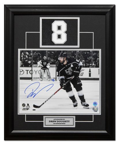 Drew Doughty Los Angeles Kings Autographed Signed 20x24 Number Frame