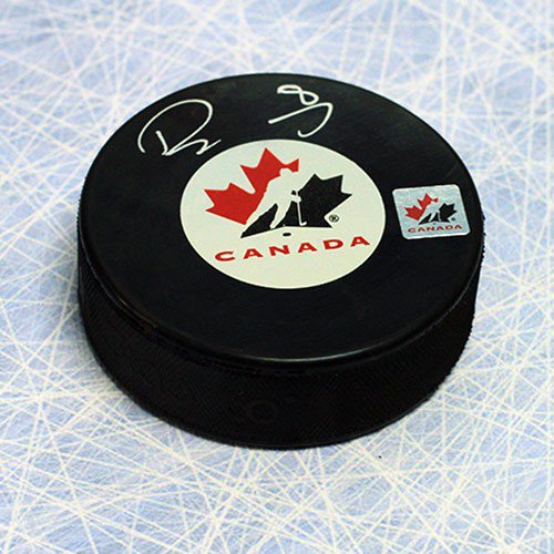 Drew Doughty Team Canada Autographed Signed Olympic Hockey Puck