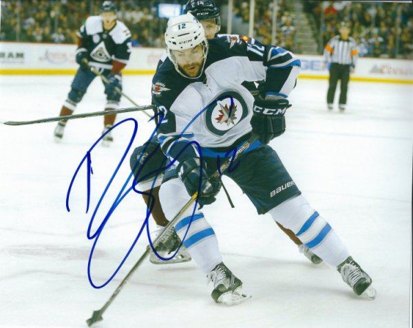 Drew Stafford Autographed Signed 8X10 Winnipeg Jets Photo - Autographs