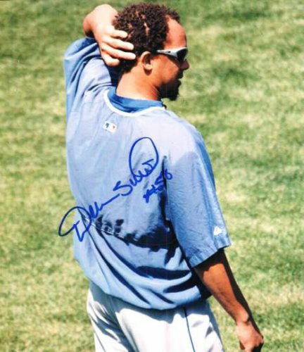 Duaner Sanchez Autographed Signed Los Angeles Dodgers Photo - Autographs 