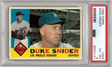 DUKE SNIDER (rare)Signed 1950's Style Mitchell & Ness Dodgers Jersey
