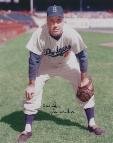 Duke Snider Autographed Signed 8X10 Brooklyn Dodgers Photo - Autographs 