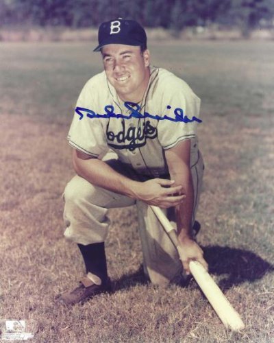 Duke Snider Autographed Signed 8X10 Brooklyn Dodgers Photo - Autographs 