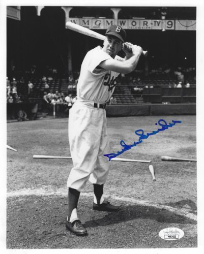 Duke Snider Autographed Signed 8X10 Brooklyn Dodgers Photo JSA - Autographs 