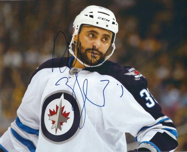 Dustin Byfuglien Autographed Signed 8X10 Winnipeg Jets Photo - Autographs
