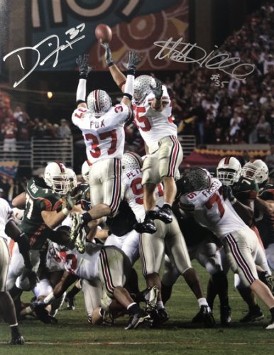 Dustin Fox & Matt Wilhelm OSU 11-1 11x14 Autographed Signed Photo - Certified Authentic 